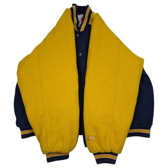 Vintage Logo Athletic Notre Dame Fighting Irish Varsity Jacket Wool Blend - Picture 6 of 15